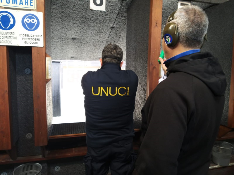 gara di tiro con Pistola organizzata da UNUCI